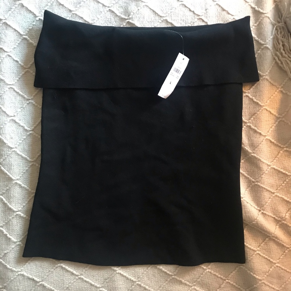 Never been used black off the shoulder blouse